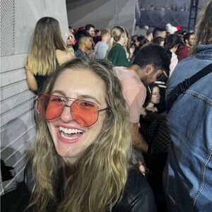 Pink Aviator Sunglasses